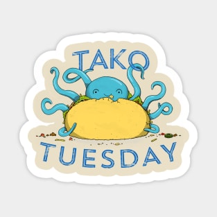 Tako Tuesdays Sticker